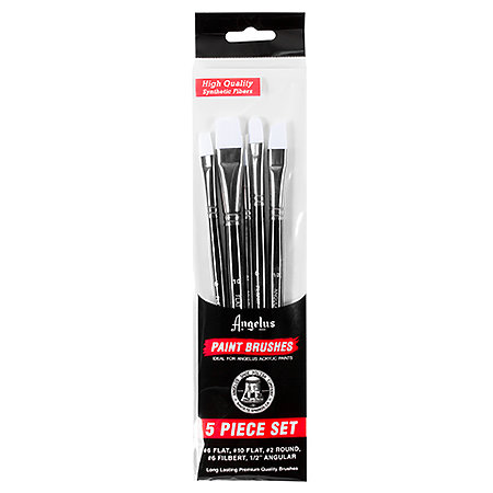 ACRYLIC PAINT BRUSH SETS, 5-PIECE PAINT BRUSH SET