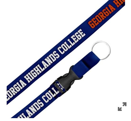 Georgia Highlands College .75'' Lanyard