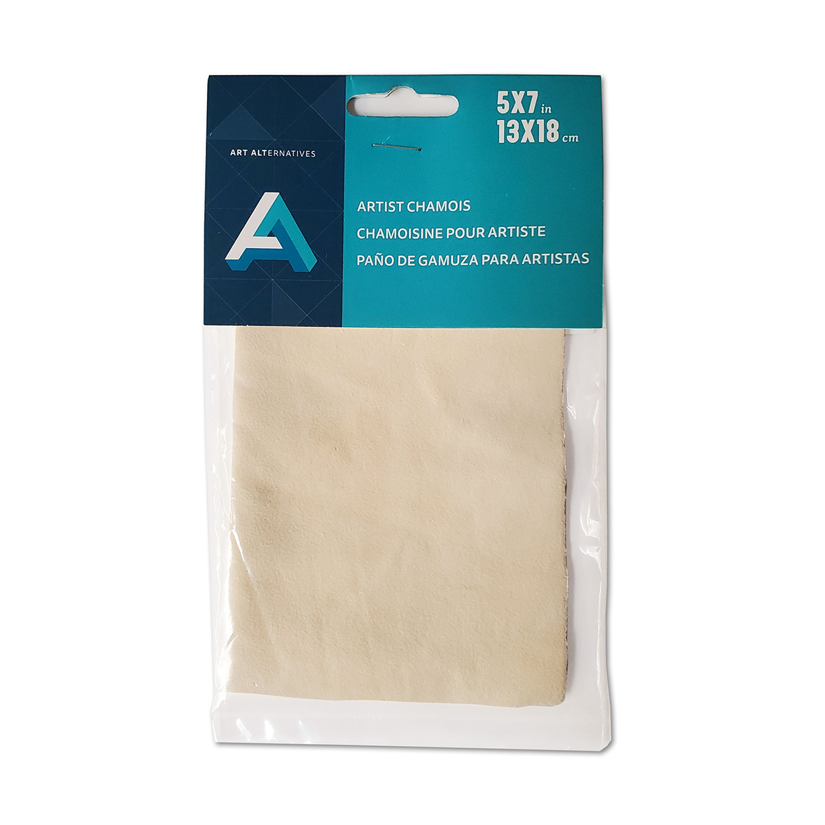 ARTIST CHAMOIS, 5" X 7"