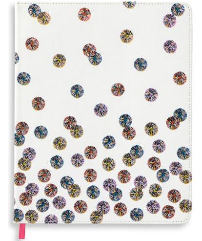 Vera Bradley Pink Textured Dots Journal