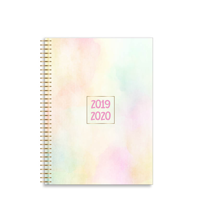 Multicolor Cloud 2019-20 Academic Agenda