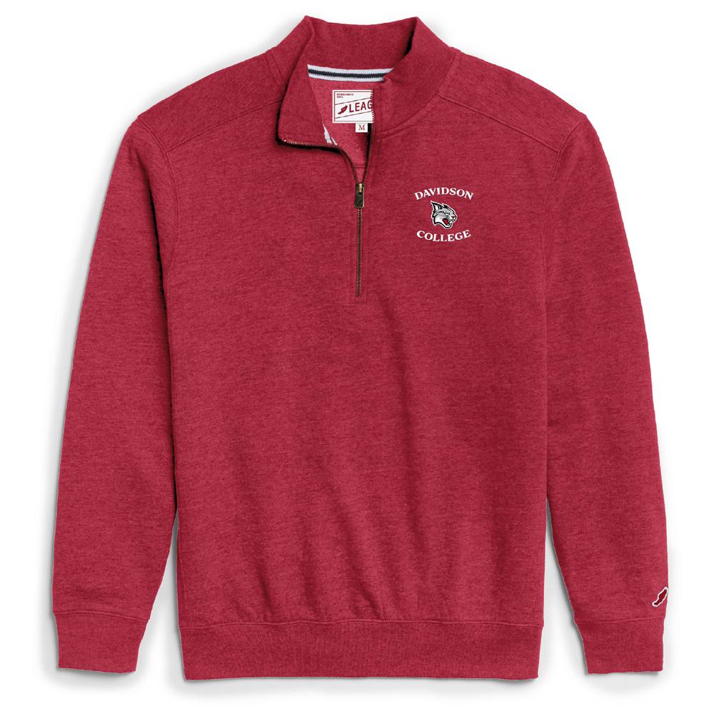 Heritage Quarter Zip - Heather Red - Wildcat - League