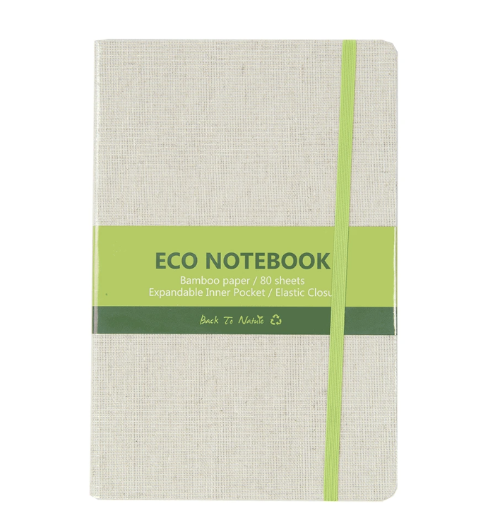 Eco Notebook w/ Linen Cover