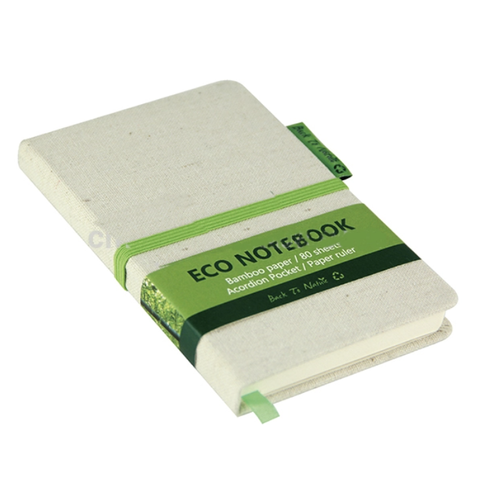 Eco Pocket Notebook w/ Linen