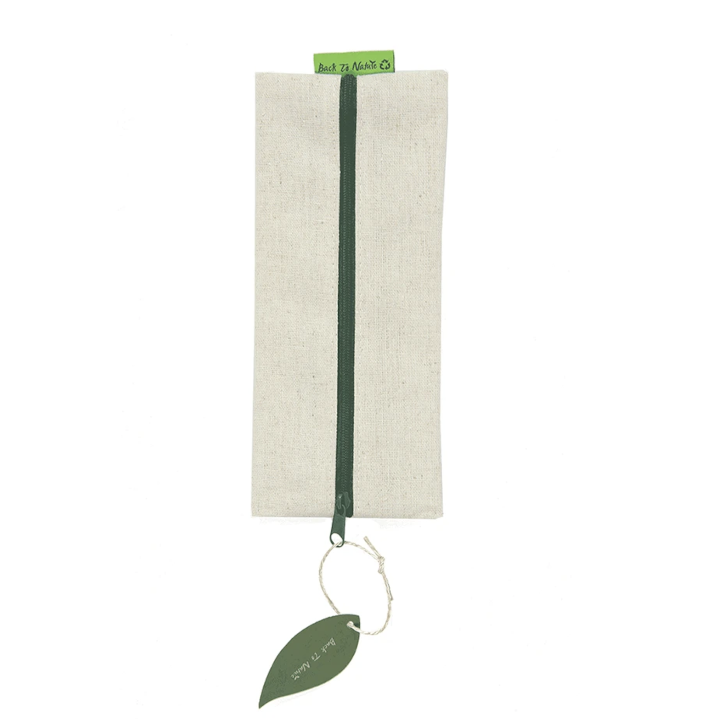 Eco Zippered Pencil Case