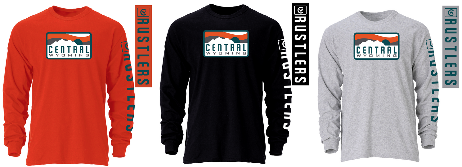 Central Wyoming Rustlers Arm Logo