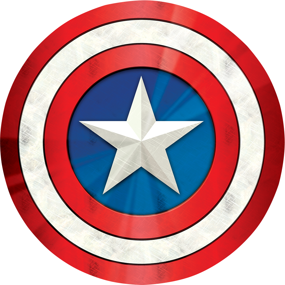PopSockets Pop Culture PopGrip - Pattern BP Captain America Shield Icon