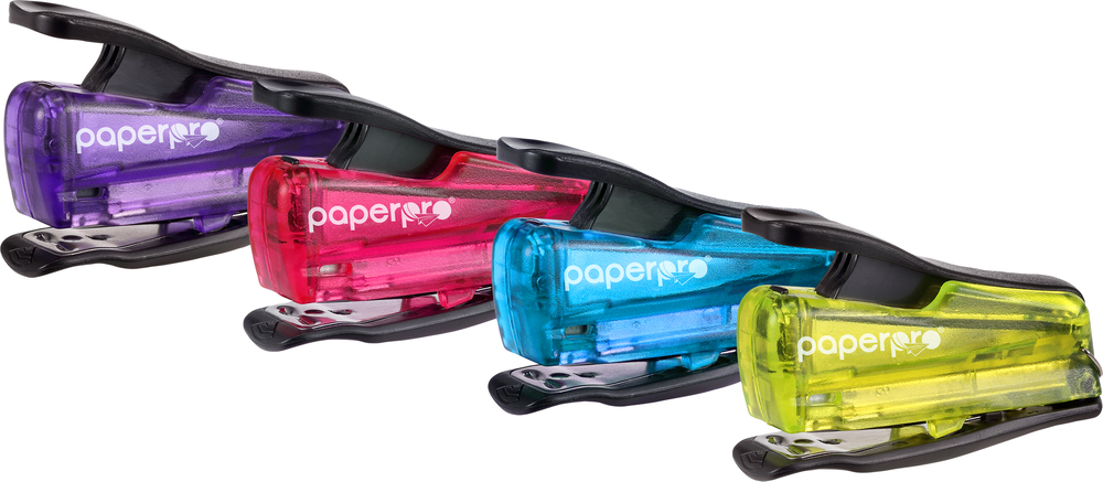 PaperPro Nano Mini Stapler - Asst Mini 1Pk BP 12Sht Capacity