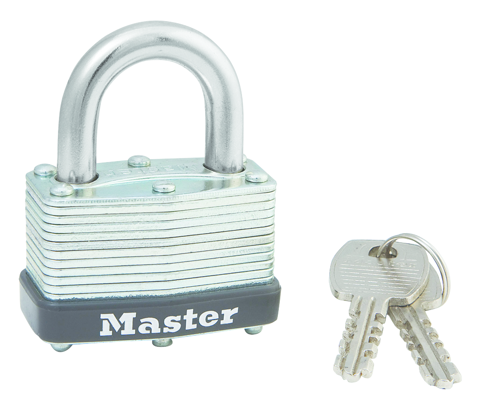 Master Lock Warded Padlock - Silver 1.75in 1Pk BP