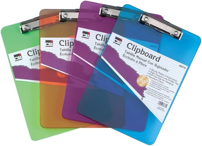 CLI Acrylic Letter Size Clipboard