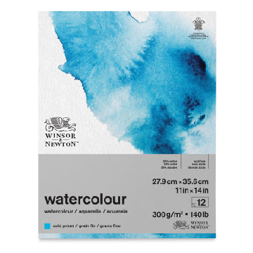 WATERCOLOUR PADS, 11" X 14" - GLUE-BOUND