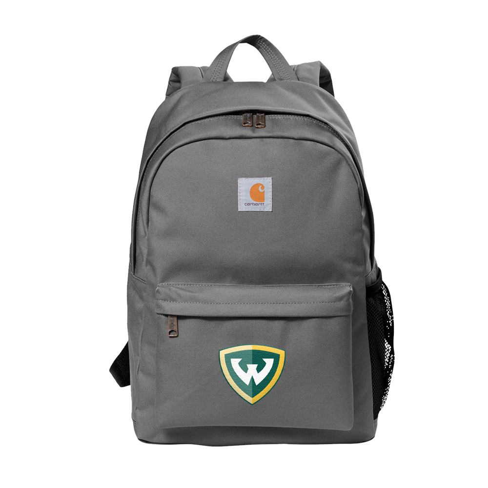 WSU Shield Carhartt Canvas Backpack