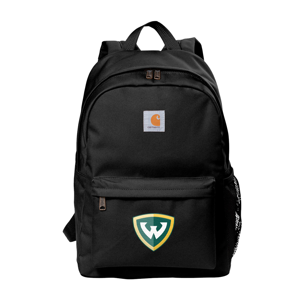 WSU Shield Carhartt Canvas Backpack