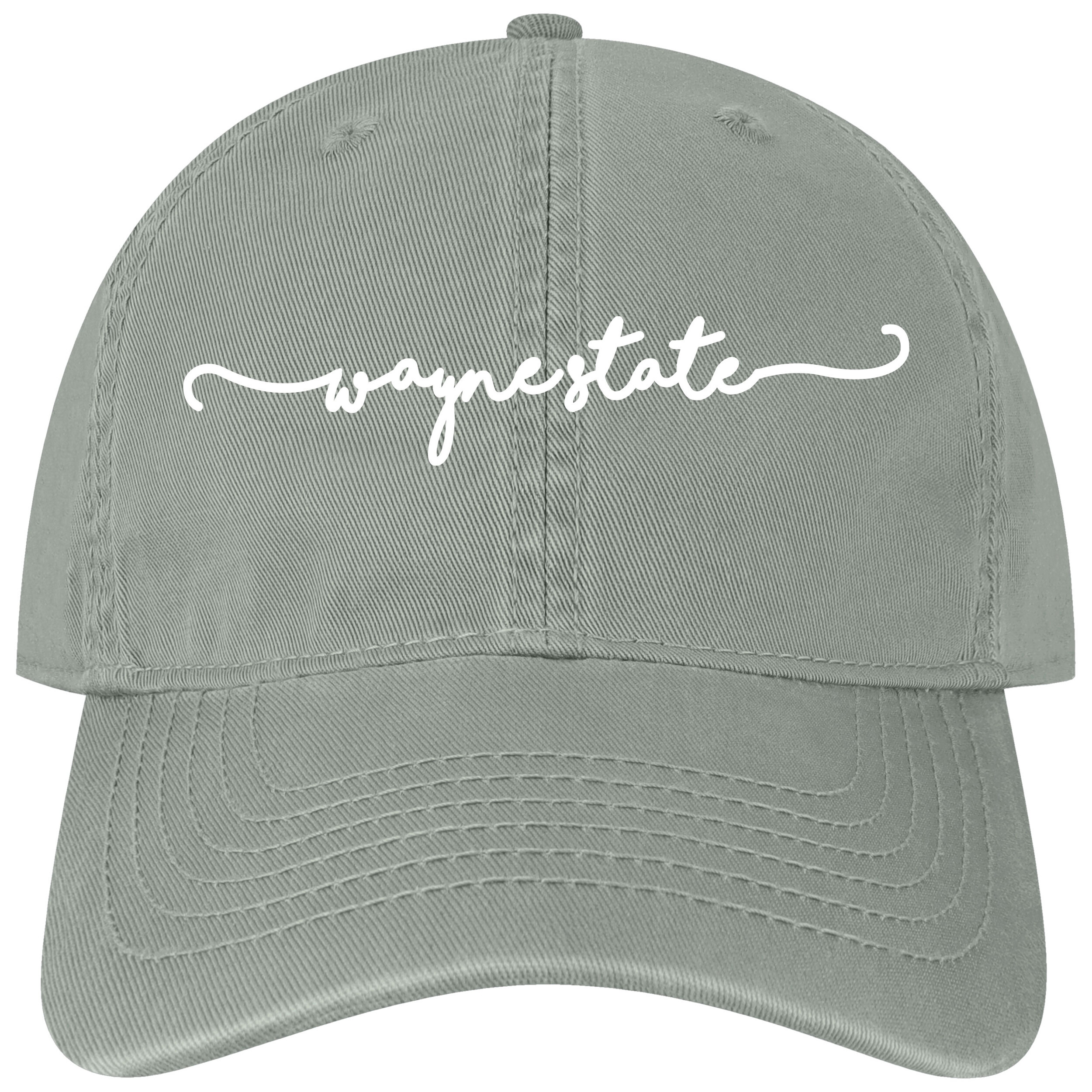 Wayne State Script Relaxed Twill Hat