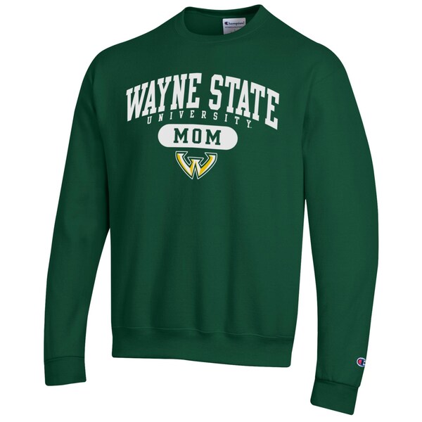 Wayne State University Mom Fleece Crew Sweatshirt