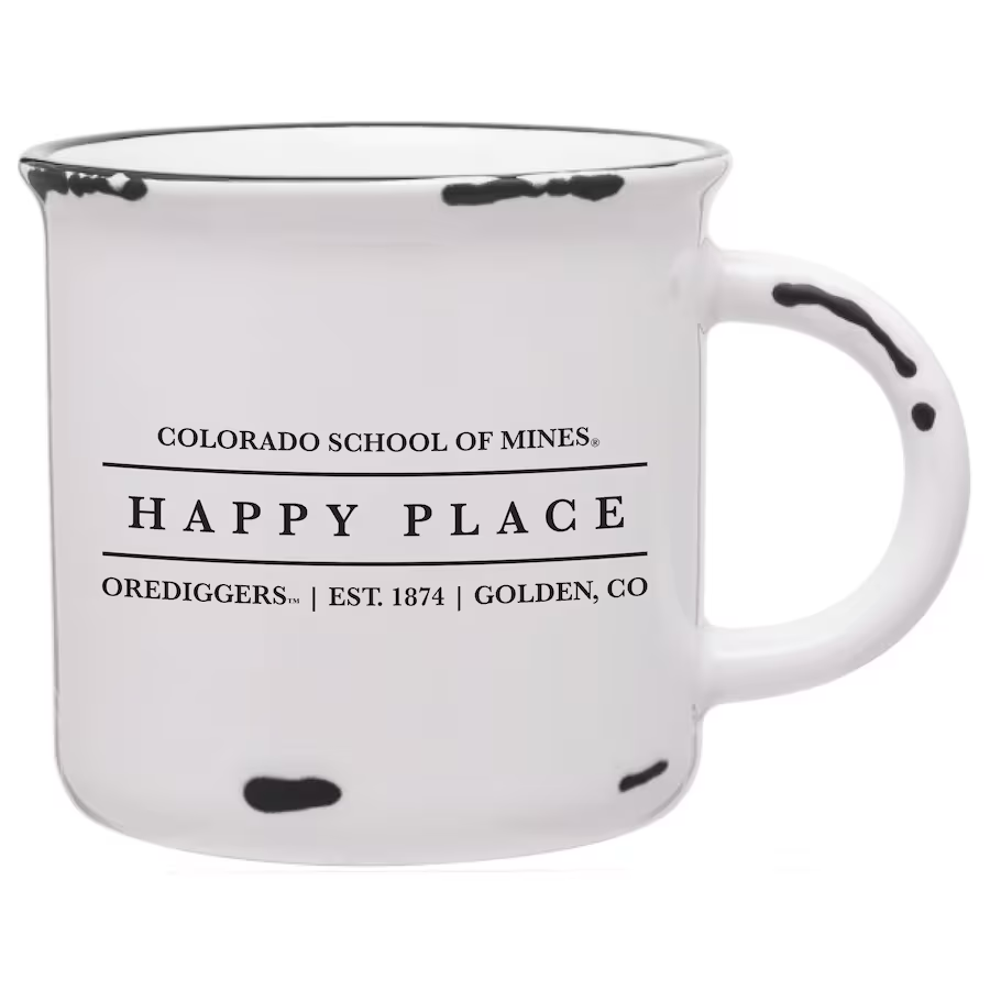 Colorado Schoolf of Mines 'Happy Place' 15 oz Ceramic Mug