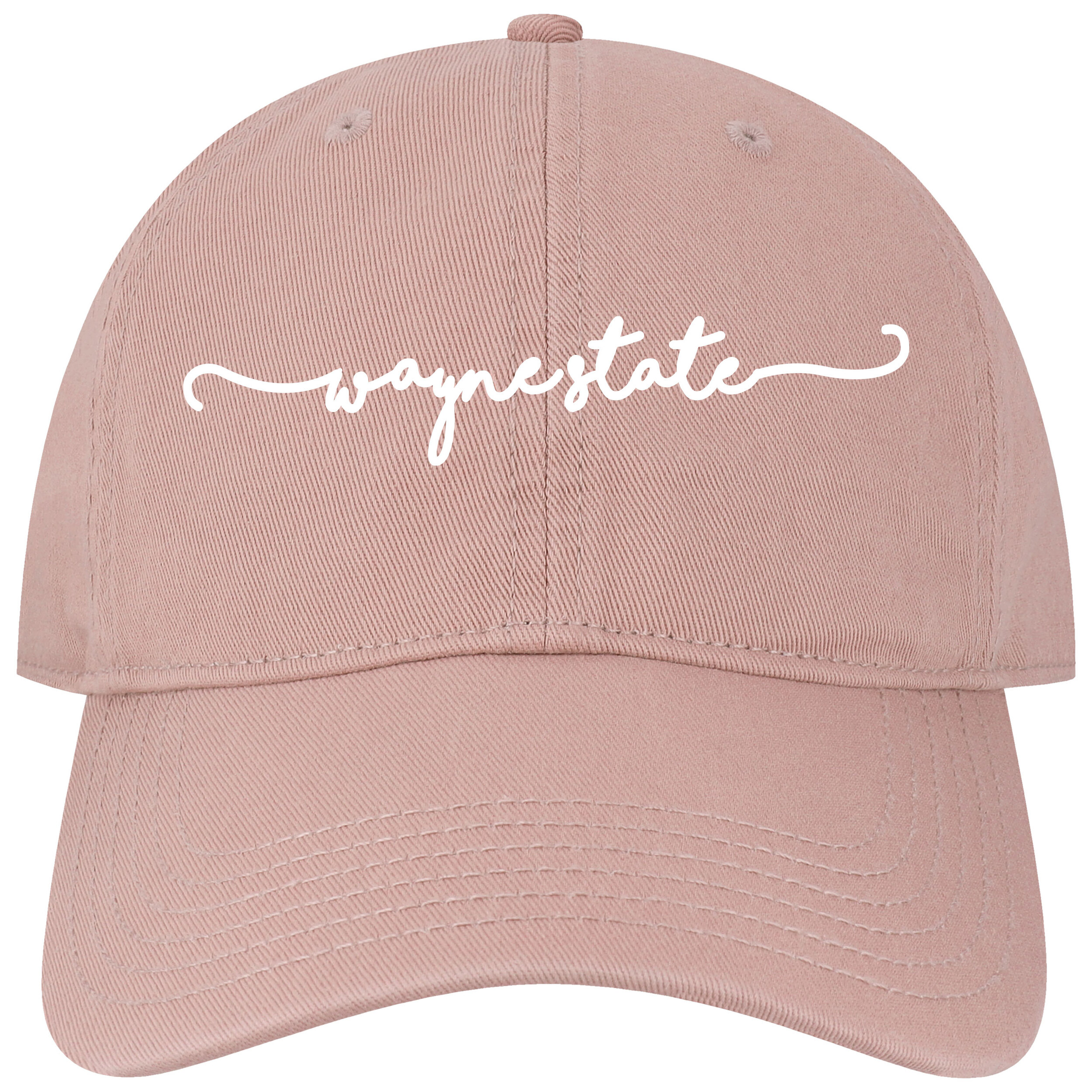 Wayne State Script Relaxed Twill Hat