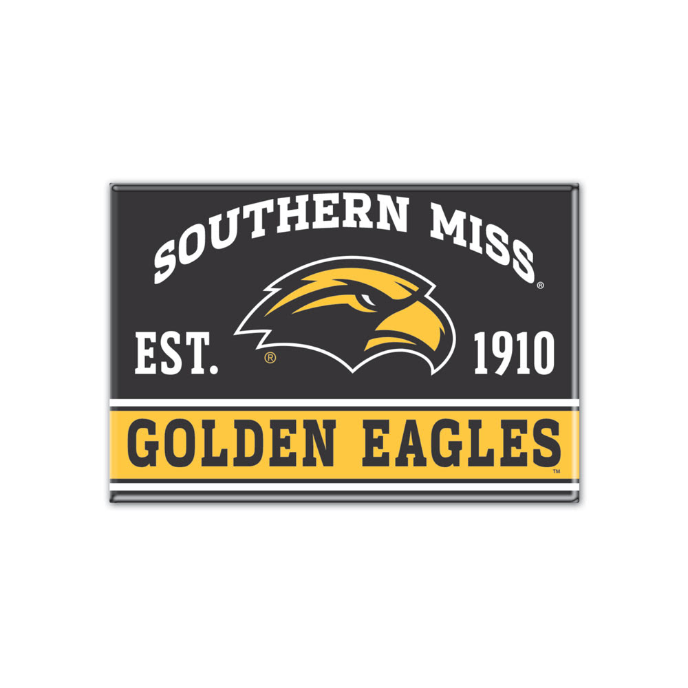 Textbook Brokers Hattiesburg Southern Mississippi Metal Magnet