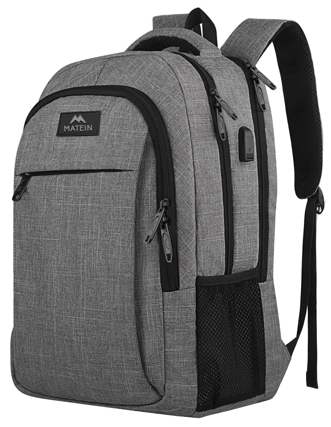 Travel Laptop Backpack with USB Charging Port