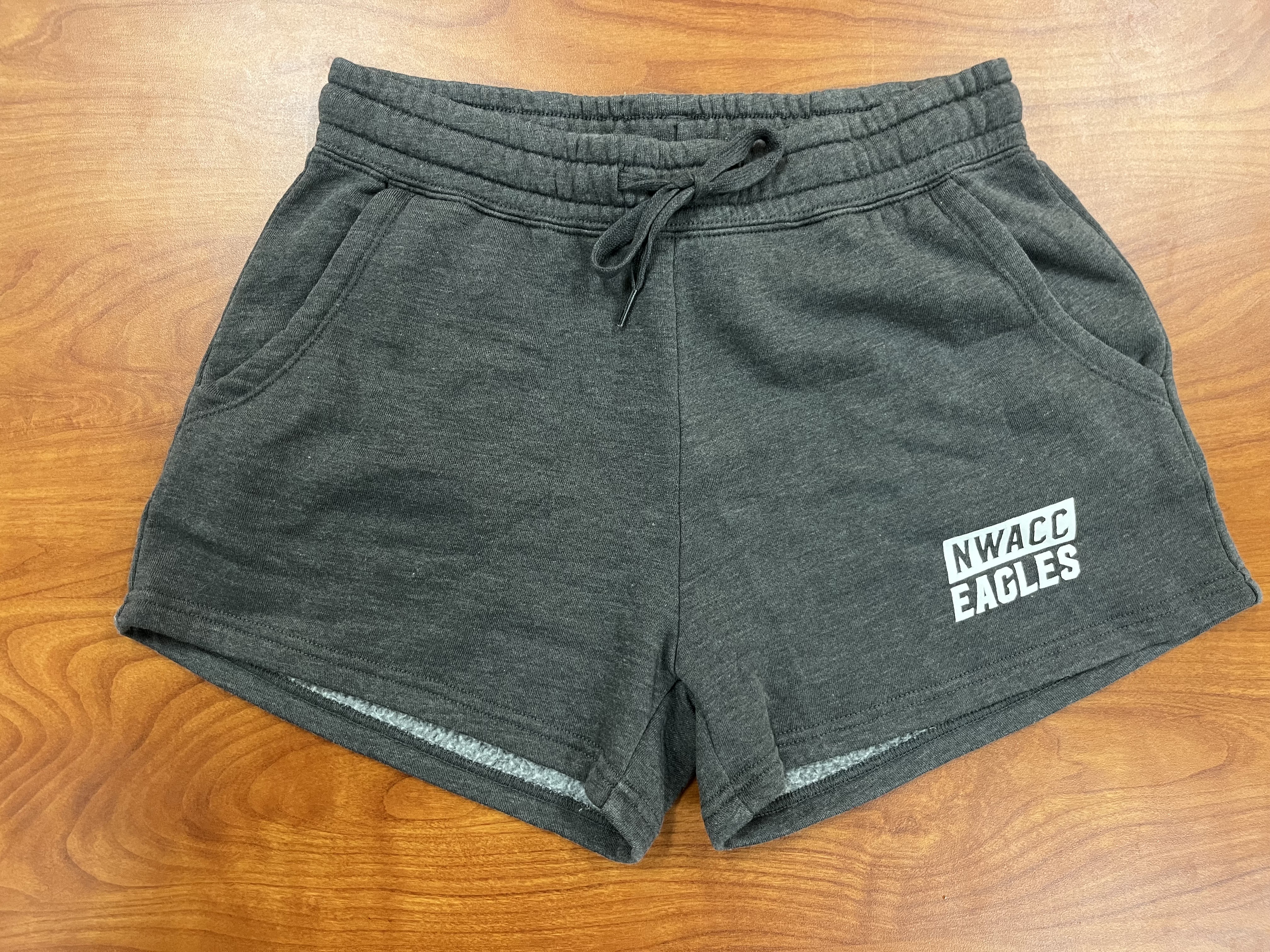 NWACC Eagles Fleece Shorts - Dark Grey