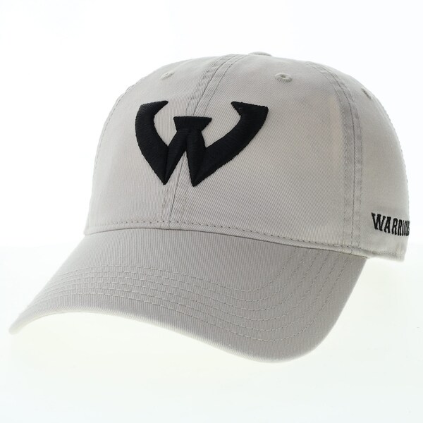 WSU Wordmark with Warriors on side Relaxed Twill Adjustable Hat
