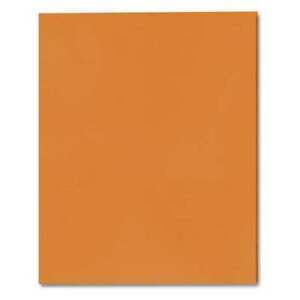 Roaring Spring Paper Pocket Folder - Orange 9.5x11.75in 25Pk Bulk 2 Pocket