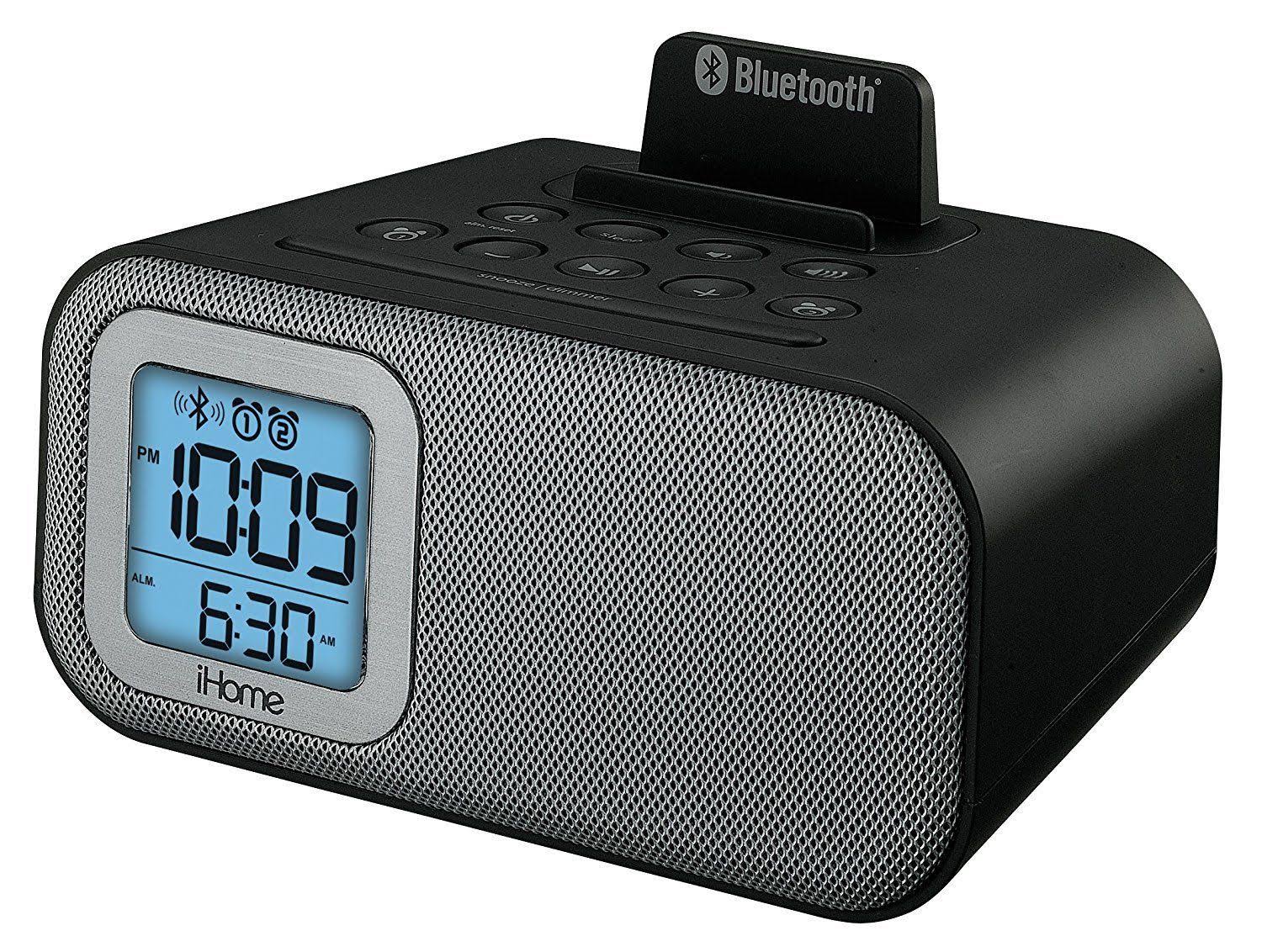 Dual Alarm Clock w/ USB Charging