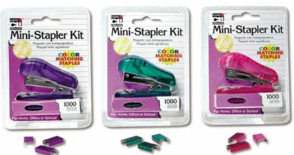 Charles Leonard Mini Stapler Kit