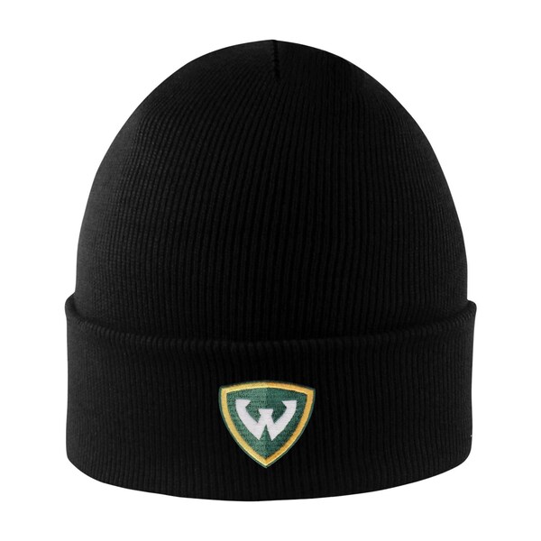 WSU Wordmark Logo North Pole Cuff Knit Beanie