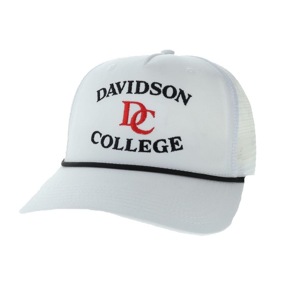 Hat White Roadie With Rope