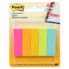 Post-it Page Tabs 5/Pck