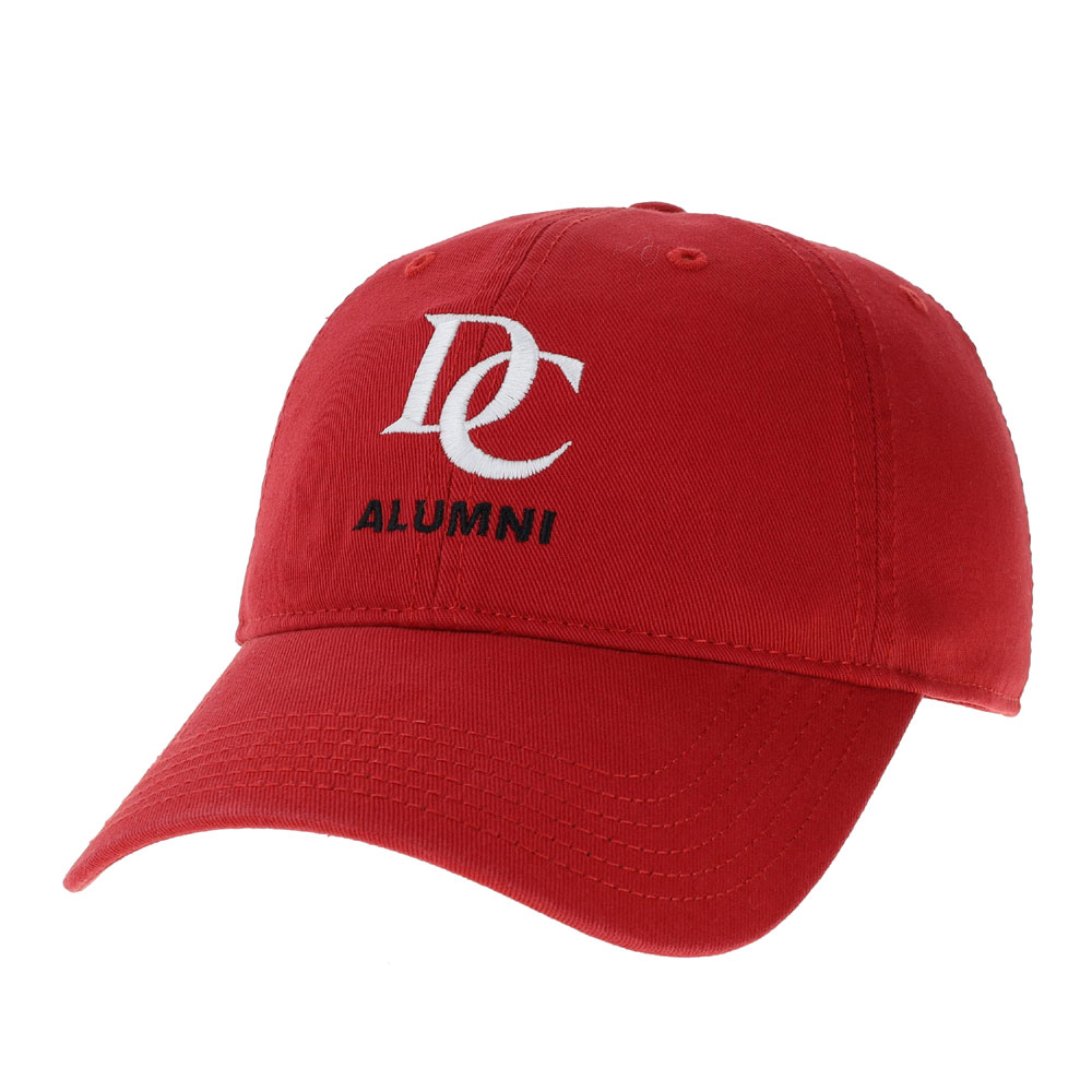 Davidson College Alumni Hat - Red - DC