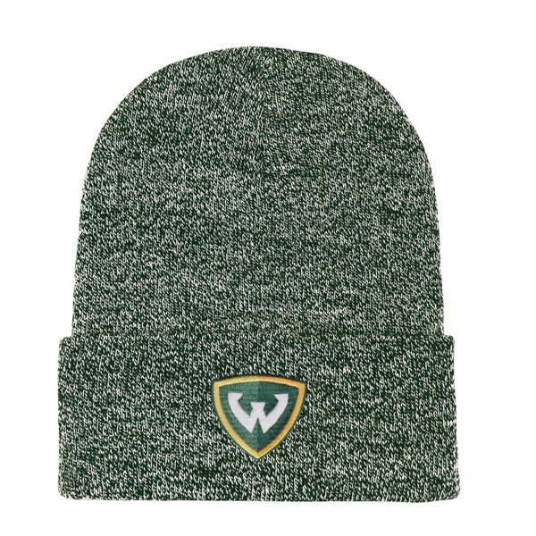 WSU Shield 'Bueller' Marled Beanie