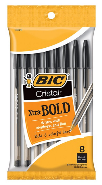 BIC Cristal Xtra Bold Stic Ballpoint Pen