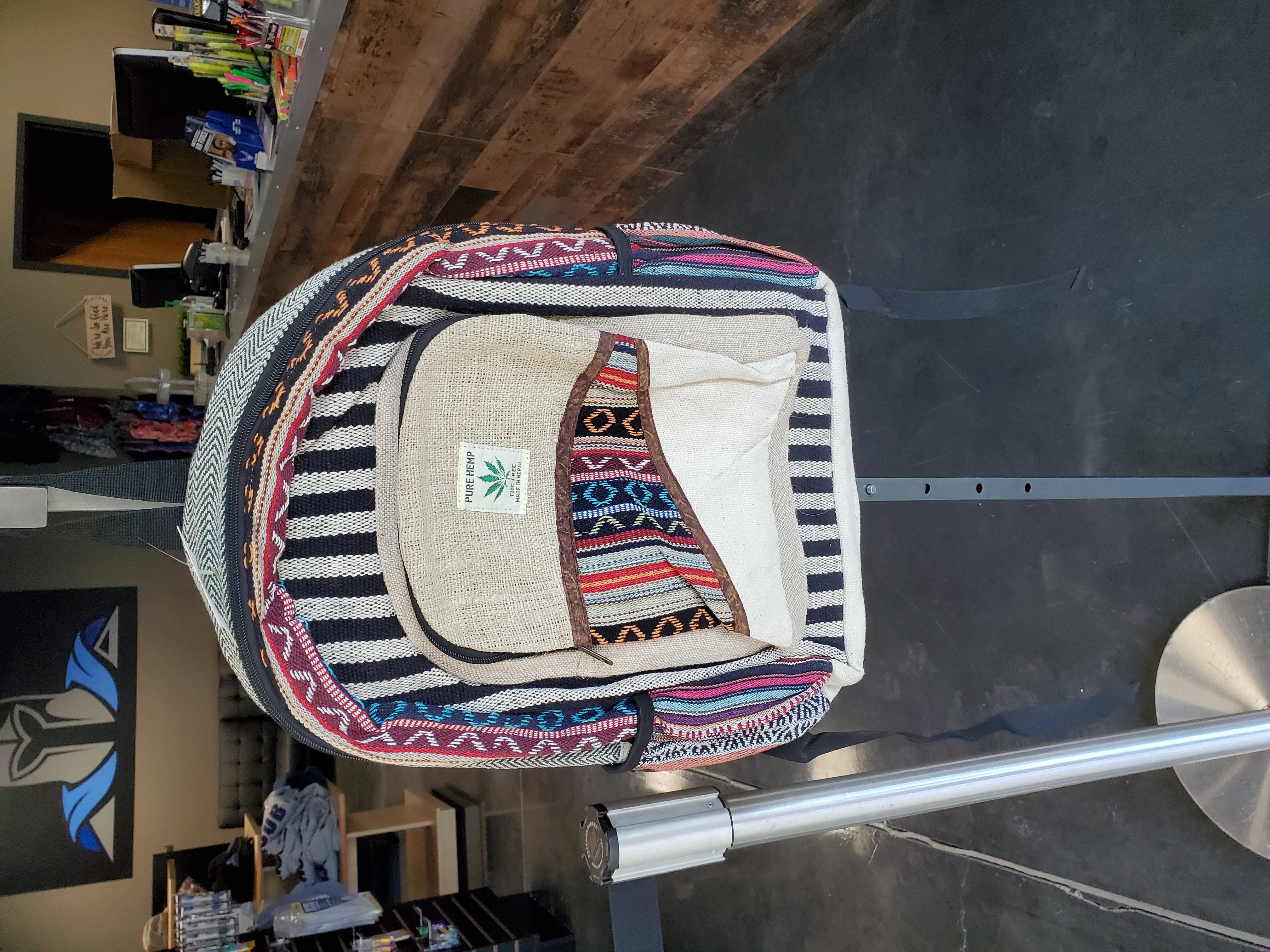 Blooming Bee Pure Hemp Backpack