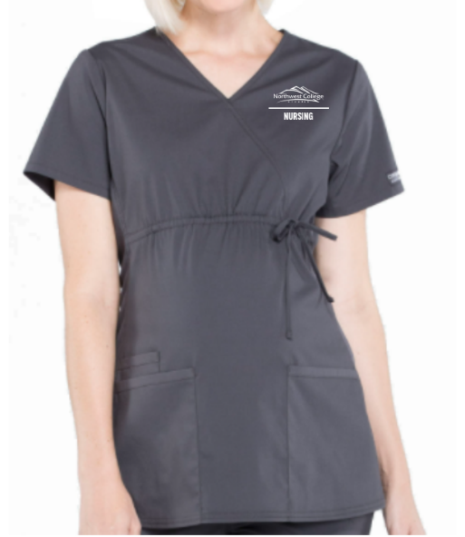 NWC Nursing - Maternity Mock Wrap Top (DO NOT USE)