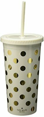 Kate Spade Gold Dot Tumbler