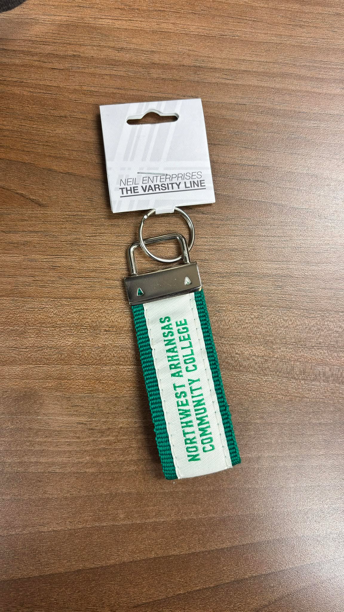 Northwest Arkansas Community College Woven Key Chain
