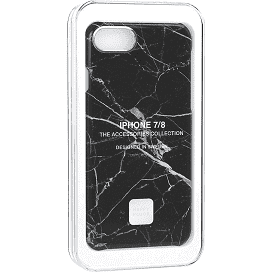 Happy Plugs iPhone 8 Slim Case Black Marble