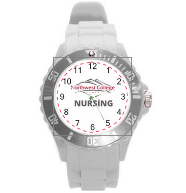 NWC Nursing - Custom Round Plastic Sport Watch