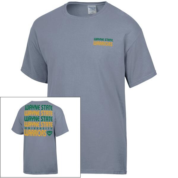 Wayne State Warriors Comfort Wash Tshirt