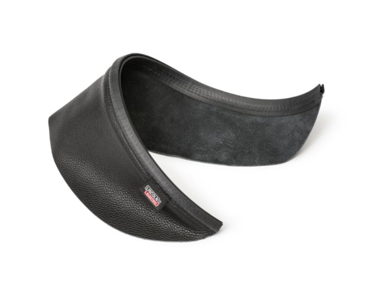 Helmet Bib Split Leather