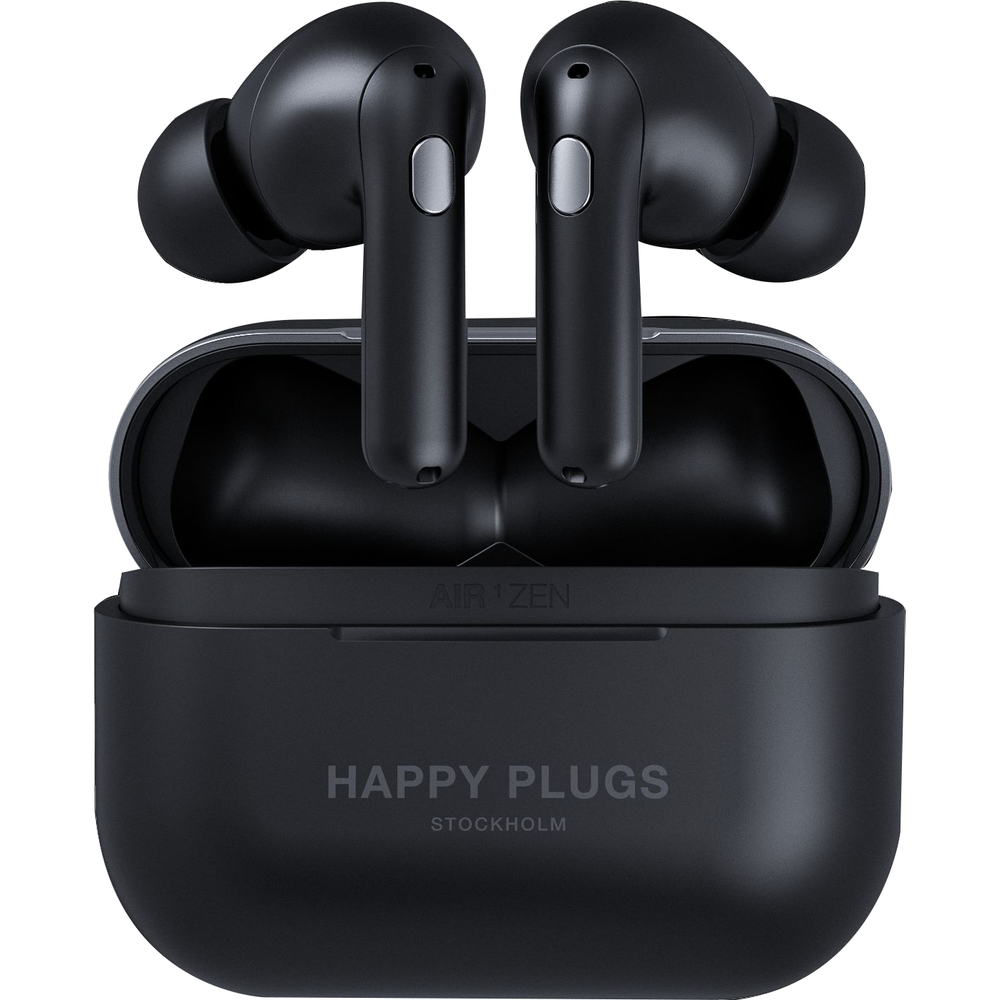 Happy Plugs Air 1 Zen True Wireless Earbuds - Black