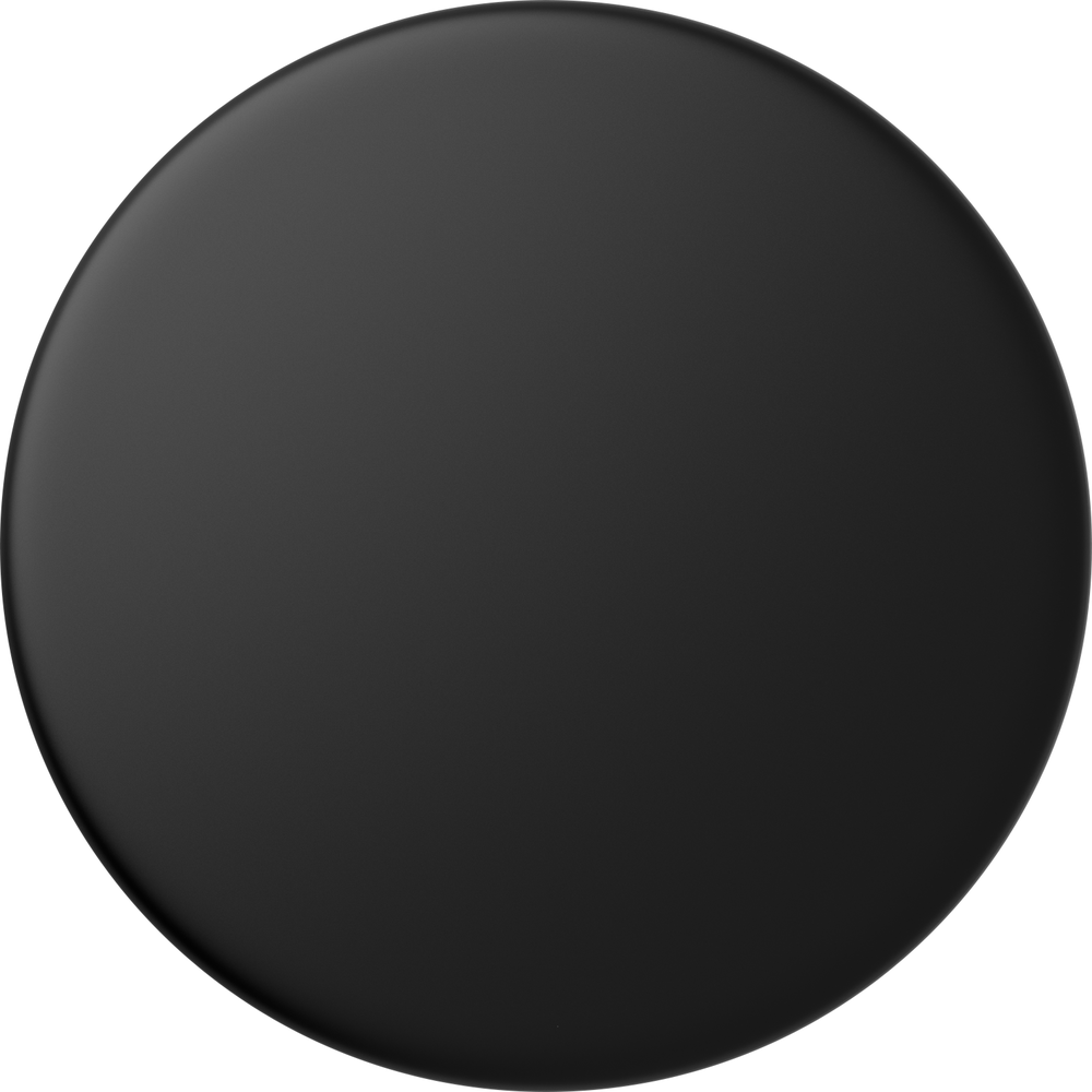 PopSockets Premium Swappable PopGrip - Black Aluminum