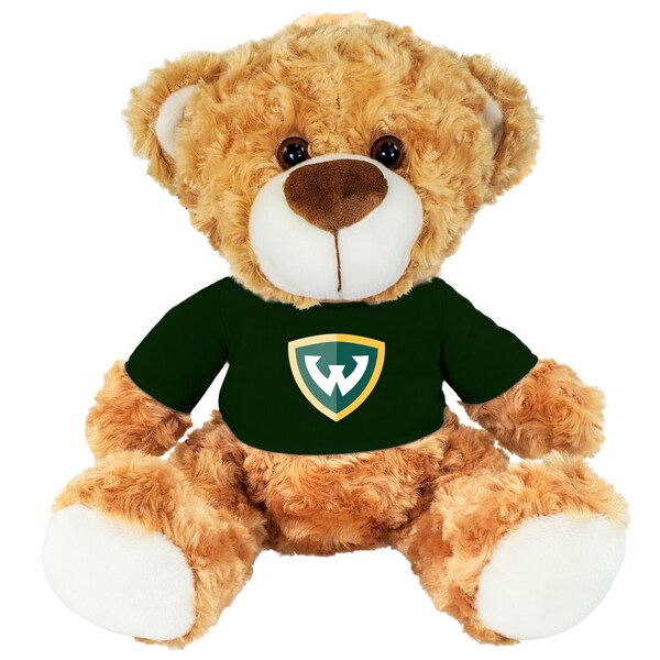 WSU Plush Fred Bear with Shield Tshirt