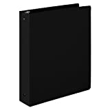 Samsill 1.5-Inch Value Binder, Black
