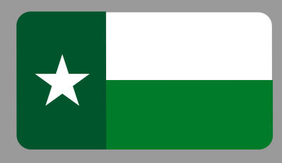 NORTH TEXAS FLAG DECAL