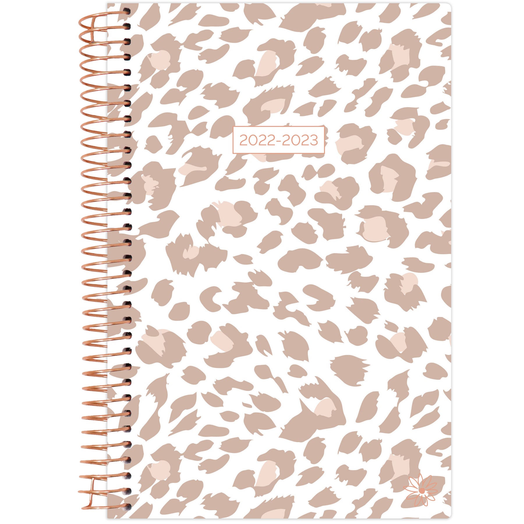 Tan Leopard 2022-23 Soft Cover Planner