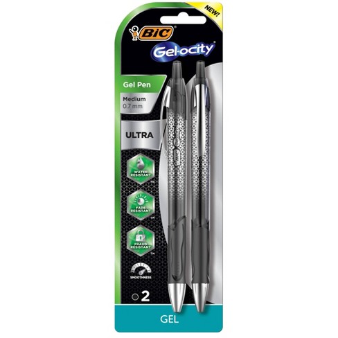 2pk Gel-ocity Gel Pen Black