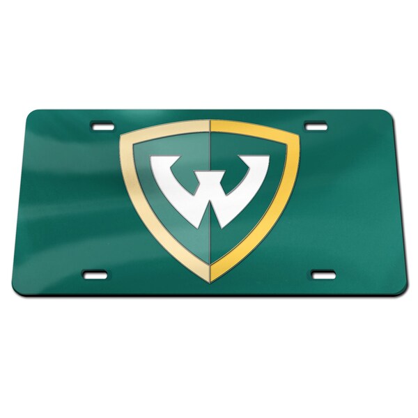 WSU Shield License Plate